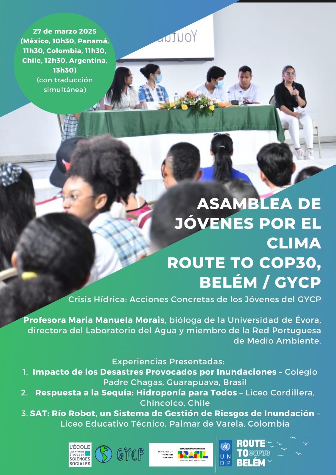 Asamblea de Jóvenes por el Clima – Route to COP30, Belém / GYCP